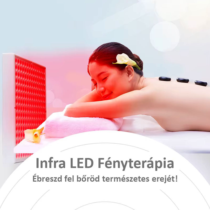 Vörös fényterápiás kombinált LED panel